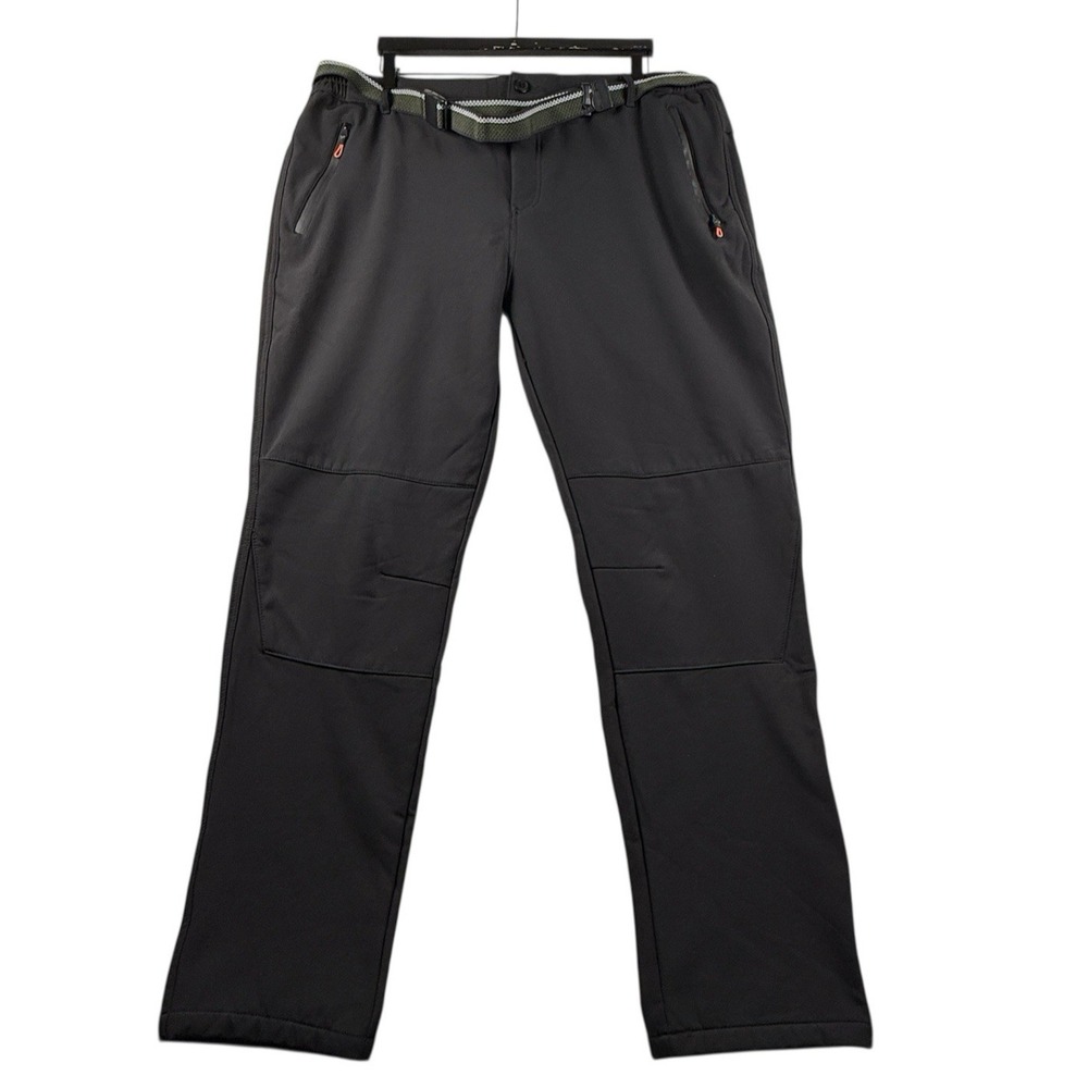 TBMPOY Men's Black Lightweight Hiking Pants Size 40 Waterproof Quick‎ Dry